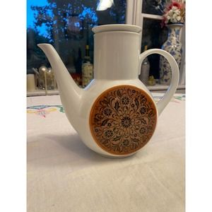 Noritake Fine Japanese China Younger Image Coffee Pot with flat lid.